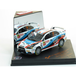 1:43 Масштабная модель MITSUBISHI LANCER EVOLUTION X #47 A.Araujo - M.Ramalho, limited edition only 547 pcs