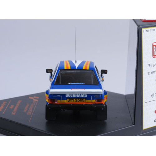 1:43 Масштабная модель FORD ESCORT RS 1800 MINTEX INT. RALLY 1981