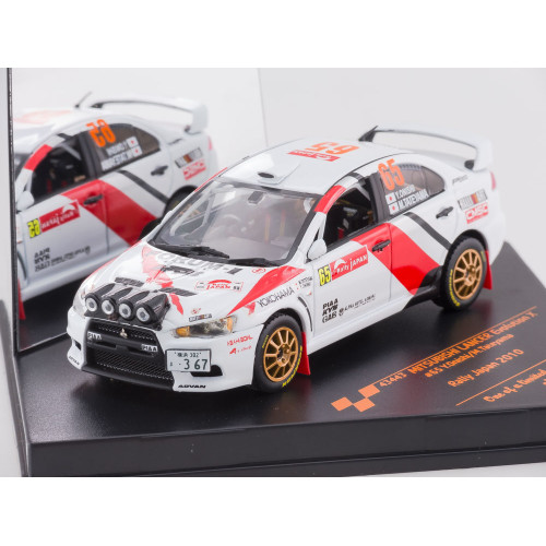 1:43 Масштабная модель Mitsubishi Lancer Evolution X - #65 Y.Onishi/M.Tateyama