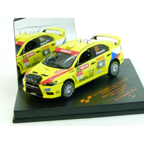 1:43 Масштабная модель MITSUBISHI LANCER EVOLUTION X PIRELLI STAR DRIVER- 3rd Gr.N Rally of Great Britain 2009