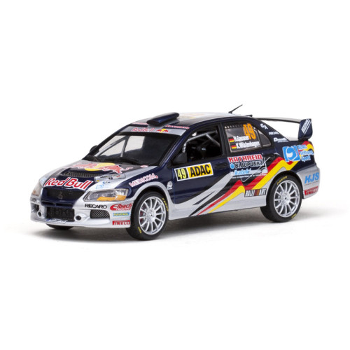 1:43 Масштабная модель MITSUBISHI LANCER EVOLUTION IX - #49 H.Gassner Jr./K.W?stenhagen, ADAC Rallye Deutschland 2010