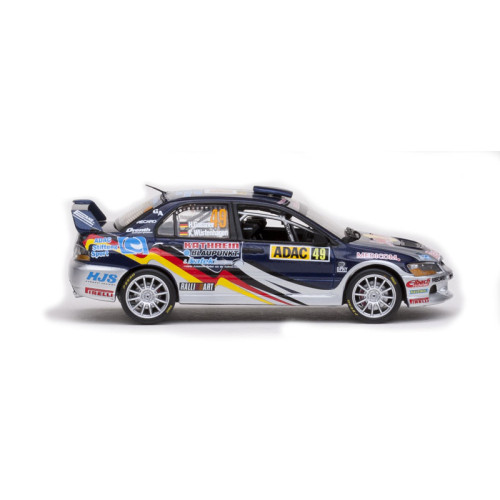 1:43 Масштабная модель MITSUBISHI LANCER EVOLUTION IX - #49 H.Gassner Jr./K.W?stenhagen, ADAC Rallye Deutschland 2010