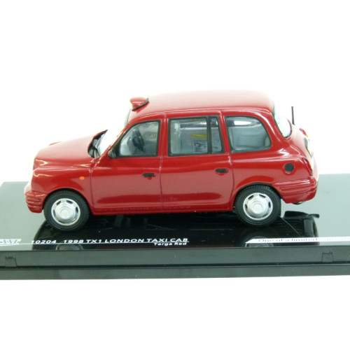 1:43 Масштабная модель LONDON TAXI CAB TX1 1998 RED