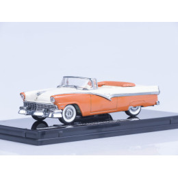 1:43 Масштабная модель Ford Fairlane Open Convertible 1956 Mandarin Orange/Colonial White