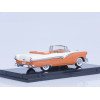 1:43 Масштабная модель Ford Fairlane Open Convertible 1956 Mandarin Orange/Colonial White