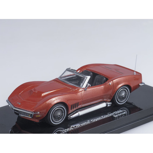 1:43 Масштабная модель Corvette Open Convertible (Bronze), 1968