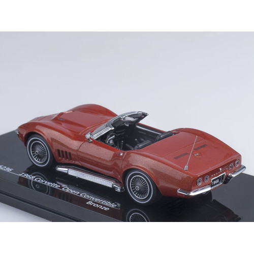 1:43 Масштабная модель Corvette Open Convertible (Bronze), 1968