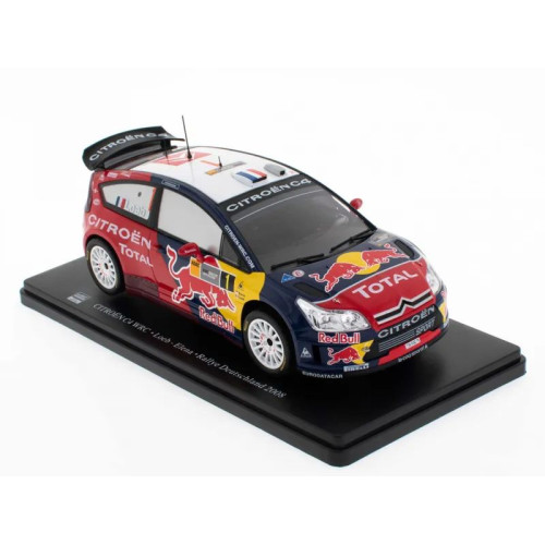 1:24 Масштабная модель CITROEN C4 WRC #1 "Citroen Total WRT" Loeb/Elena Winner Rally Germany Чемпион мира 2008