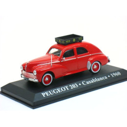 1:43 Масштабная модель Peugeot 203 Casablanca 1960