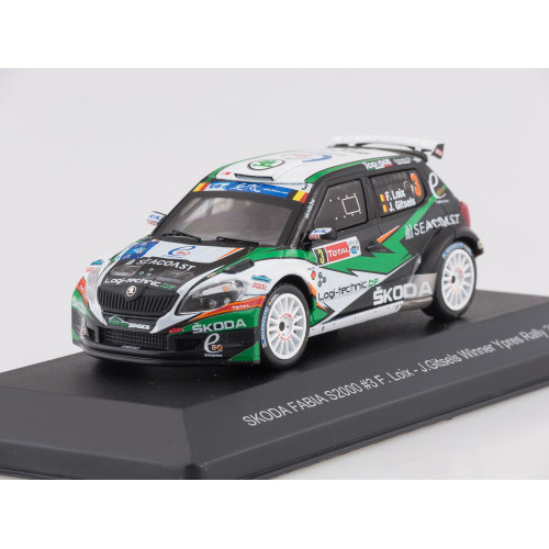 1:43 Масштабная модель Skoda Fabia S2000, No.3, Rallye Ypres, 2014, F.Loix/J.Gitsels