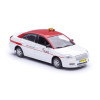 1:43 Масштабная модель Toyota Avensis 2003 Eindhoven Taxi Такси, белый с красным