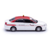 1:43 Масштабная модель Toyota Avensis 2003 Eindhoven Taxi Такси, белый с красным