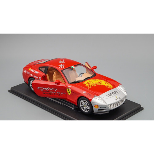 1:24 Масштабная модель FERRARI 612 Scaglietti China 15.000 Red Miles (2004), red