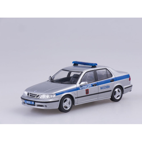 1:43 SAAB 9-5 Милиция г. Москва Россия, Полицейские Машины Мира №48