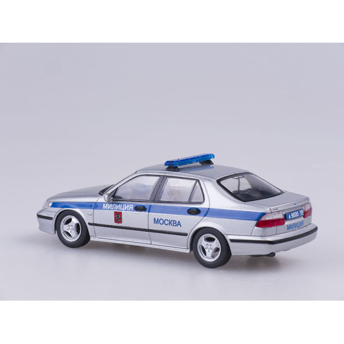 1:43 SAAB 9-5 Милиция г. Москва Россия, Полицейские Машины Мира №48