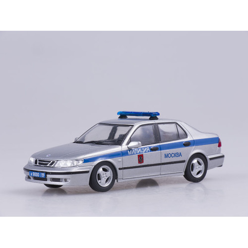 1:43 SAAB 9-5 Милиция г. Москва Россия, Полицейские Машины Мира №48