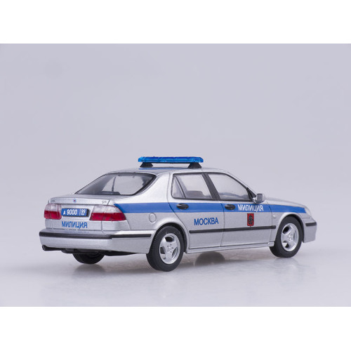 1:43 SAAB 9-5 Милиция г. Москва Россия, Полицейские Машины Мира №48