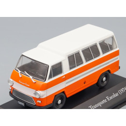 1:43 Масштабная модель IME Rastrojero F71 Transporte Escolar (1974), orange / white