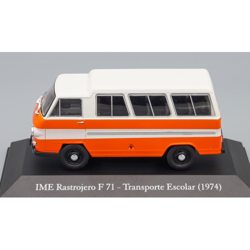 1:43 Масштабная модель IME Rastrojero F71 Transporte Escolar (1974), orange / white