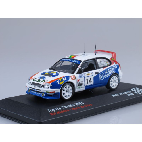 1:43 Масштабная модель Toyota Corolla WRC №14, Rally Acropolis (Raul Madeira - Nuno da Silva) 1998