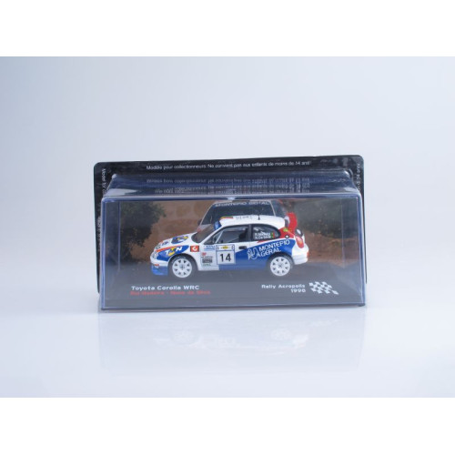 1:43 Масштабная модель Toyota Corolla WRC №14, Rally Acropolis (Raul Madeira - Nuno da Silva) 1998