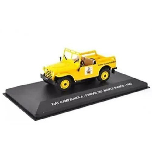 1:43 Масштабная модель Fiat Campagnola 4х4 "Funivie Del Monte Bianco" 1963 Yellow