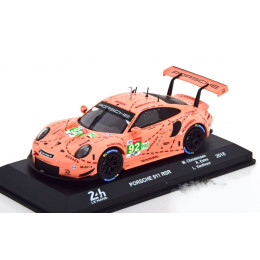 1:43 Масштабная модель PORSCHE 911 991 Rsr Team Porsche Gt N92 Winner Lmgte Pro Pink Pig Tribute 24h Le Mans (2018) M.Christensen - K.Estre - L.Vanthoor, pink