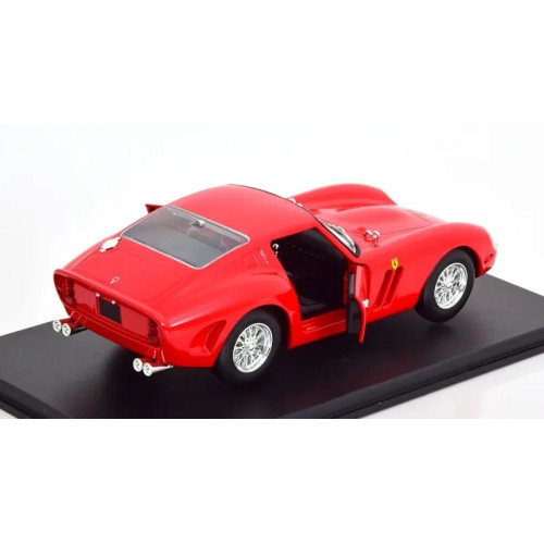 1:24 Масштабная модель FERRARI 250 Gto (1962) - Con Vetrina - With Showcase, Red