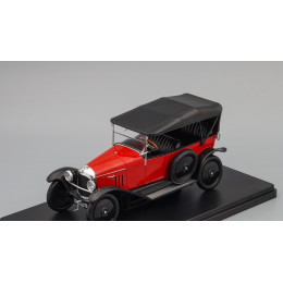 1:24 Масштабная модель CITROEN Type A 10HP Torpedo 1919, black / red