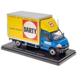 1:43 Масштабная модель RENAULT Master 2 фургон "DARTY" 2009 Yellow/Blue