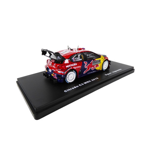 1:43 Масштабная модель CITROEN C3 WRC Winner Rally Monte Carlo, Ogier/Ingrassia (2019), Red Bull