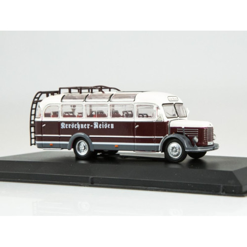 1:72 Масштабная модель Автобус Steyr 380 Q 1955 White/Brown