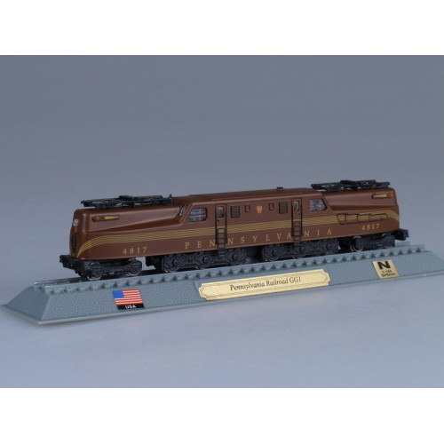 1:160 Масштабная модель Pennsylvania RailroadGG1 Electric locomotive USA 1934