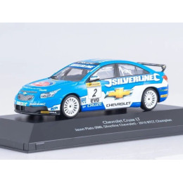 1:43 Масштабная модель Chevrolet Cruze LT Jason Plato #2 BTCC, 2010