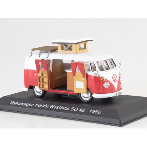 1:43 Масштабная модель Volkswagen Kombi Westfalia SO 42-1966