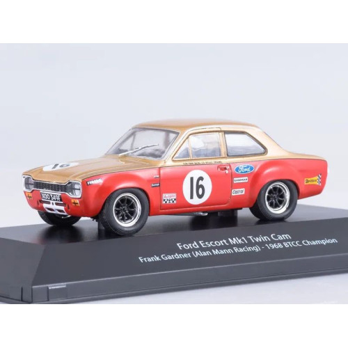 1:43 Масштабная модель Frank Gardner Ford Escort Mk1 Twin Cam #16 BTCC, 1968