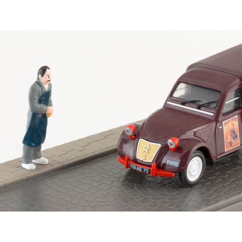 1:43 Масштабная модель Citroen 2CV фургон Felix Potin (1956)