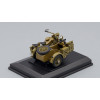 1:43 Масштабная модель BMW R75 motorcycle with sidecar, matte green khaki