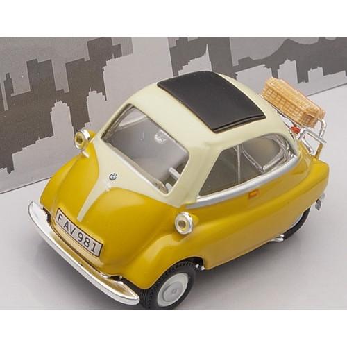 1:43 Масштабная модель BMW Isetta 250, yellow / white