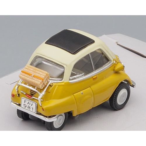 1:43 Масштабная модель BMW Isetta 250, yellow / white