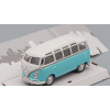 1:43 Масштабная модель VOLKSWAGEN Samba Bus, бело-голубой