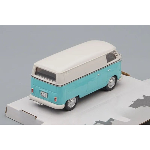 1:43 Масштабная модель VOLKSWAGEN T1 Van, бело-голубой