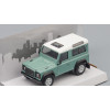 1:43 Масштабная модель LAND ROVER Defender, light green / white roof