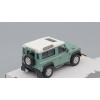 1:43 Масштабная модель LAND ROVER Defender, light green / white roof