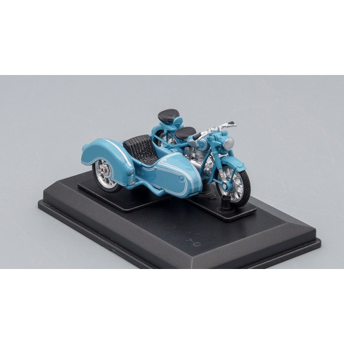 1:43 Масштабная модель BMW R25/3 motorcycle with sidecar, light blue