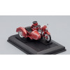 1:43 Масштабная модель BMW R25/3 motorcycle with sidecar, red-burgundy