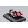 1:43 Масштабная модель BMW R25/3 motorcycle with sidecar, red-burgundy