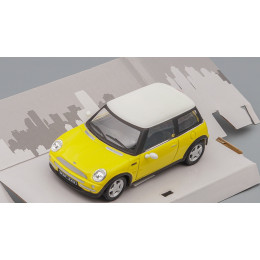 1:43 Масштабная модель MINI Cooper, желтый