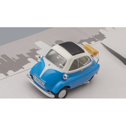 1:43 Масштабная модель BMW Isetta 250, blue / white